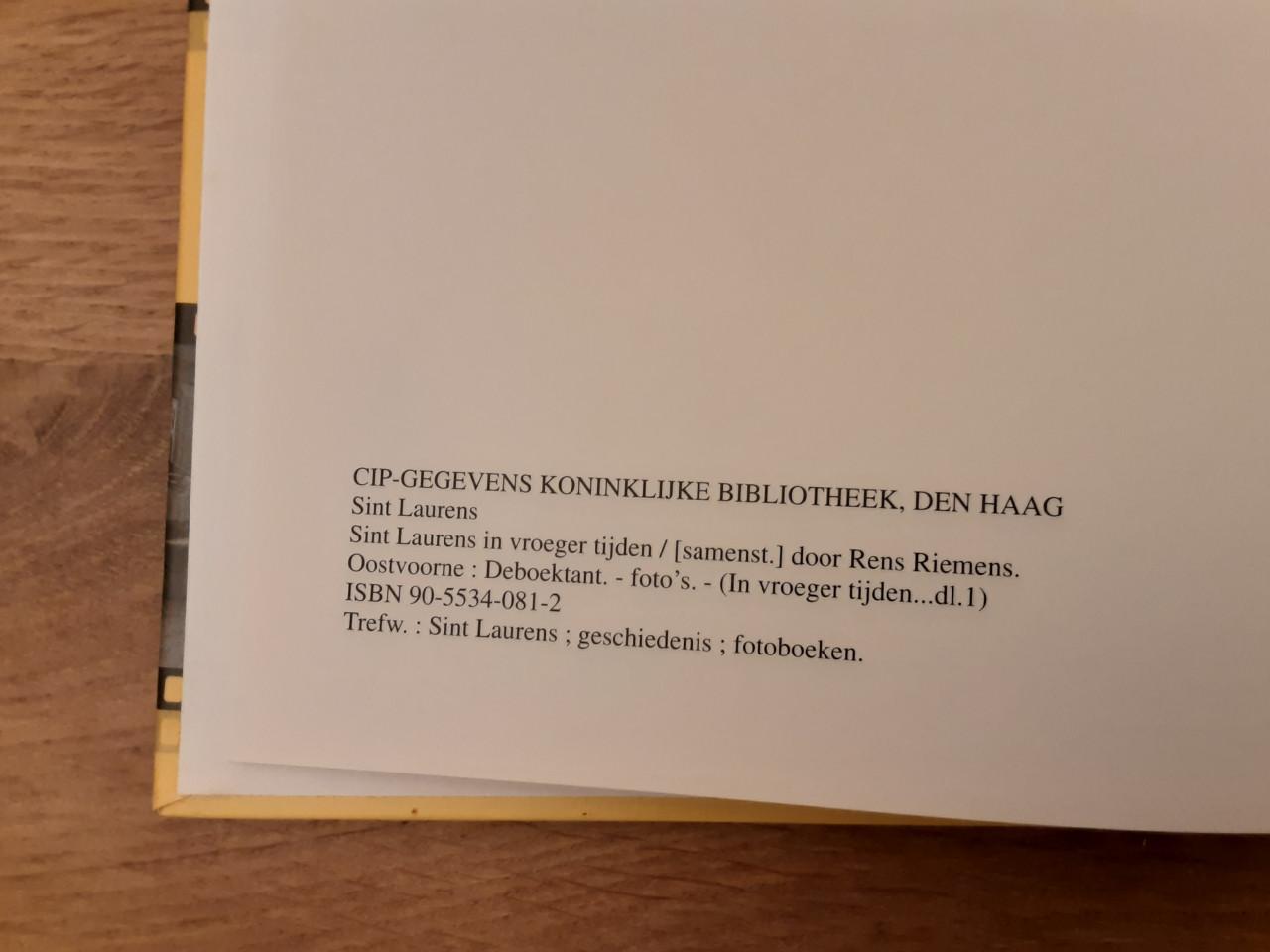 Sint Laurens in vroeger tijden