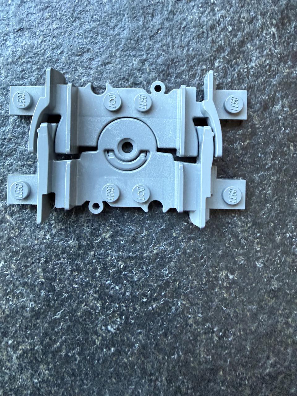 Lego trein rails flexibel Lego onderdeel no 64022