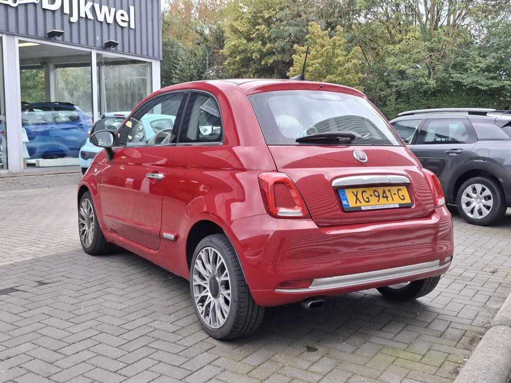 Fiat 500 twinair turbo collezione glazen schuifdak/nav/lmv