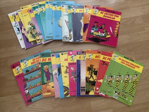 26 albums Lucky Luke