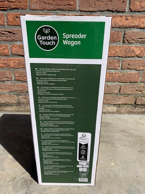 Garden Touch spreader wagon / strooiwagen voor graszaad
