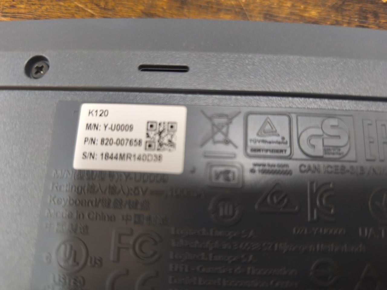 Logitech toetsenbord k120