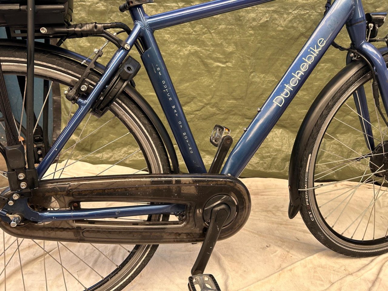 Electrische heren fiets Dutchebike Runner