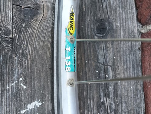 Voorwiel 28 inch trommelrem
