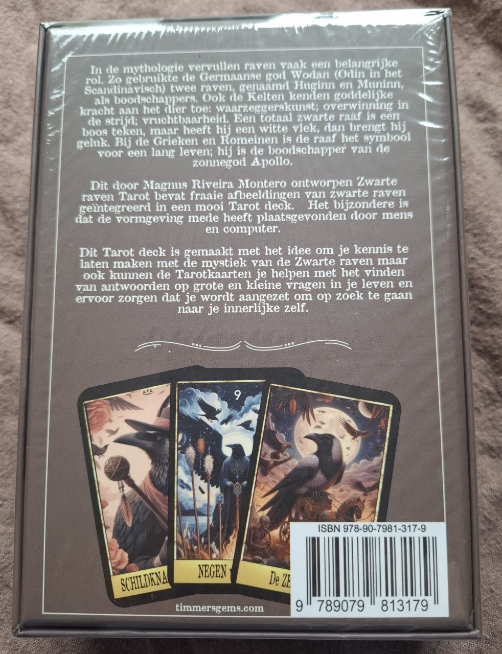 Verschillende tarot kaarten nieuw