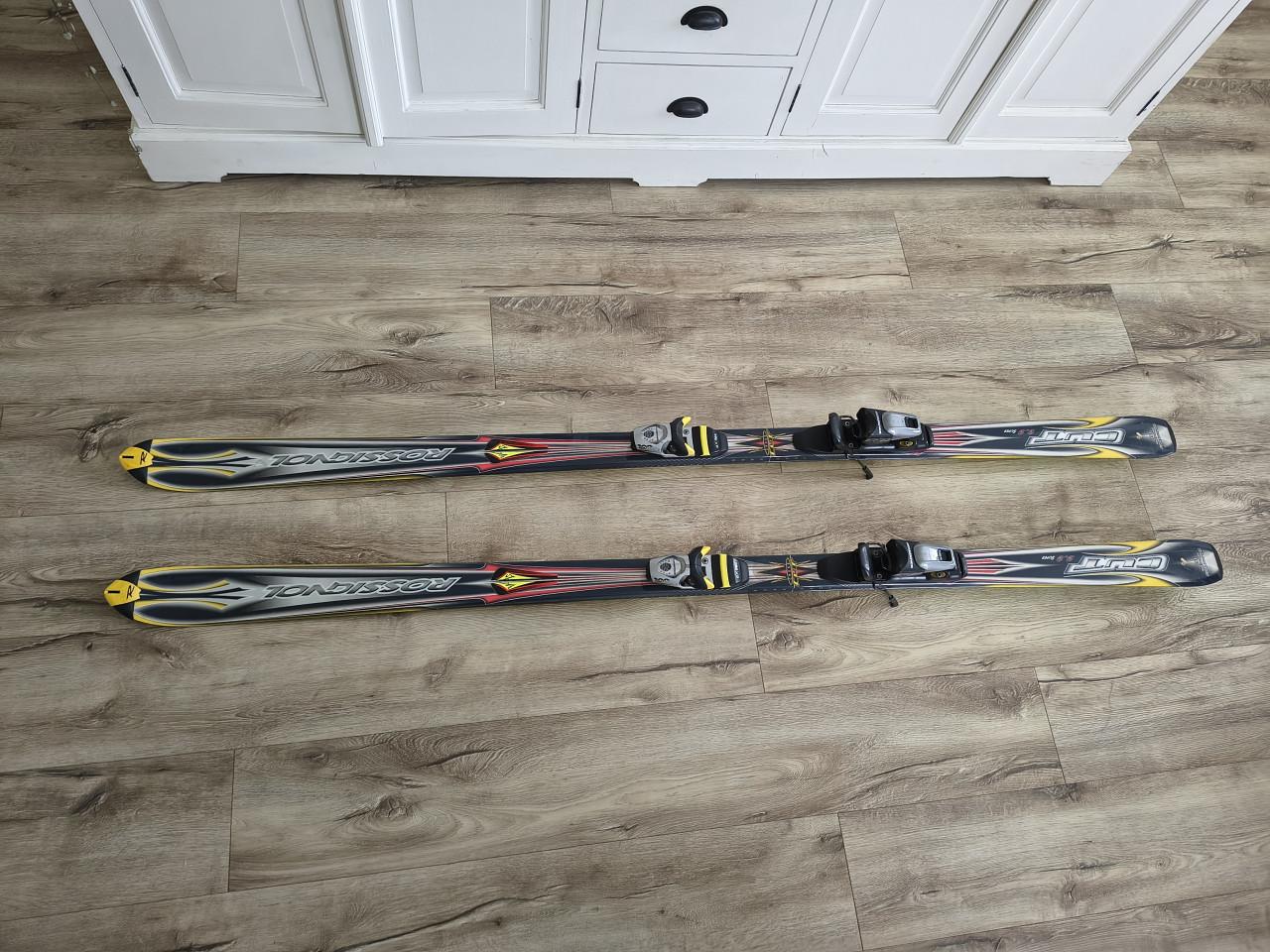 Rossignol cut 9.9 super ski's, 191. Rossignol cross cut ski.