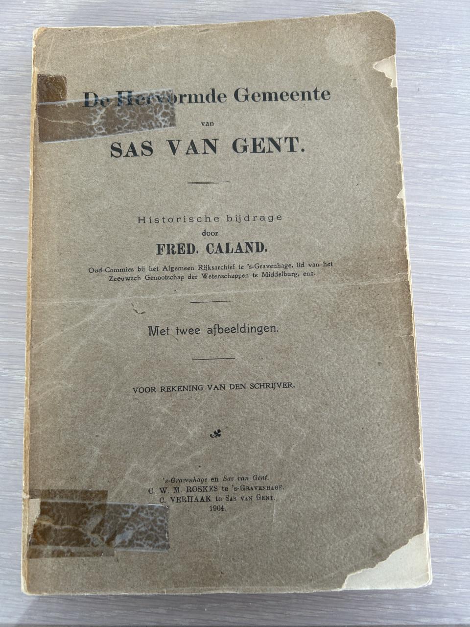 Hervormde gemeente Sas van Gent 1904