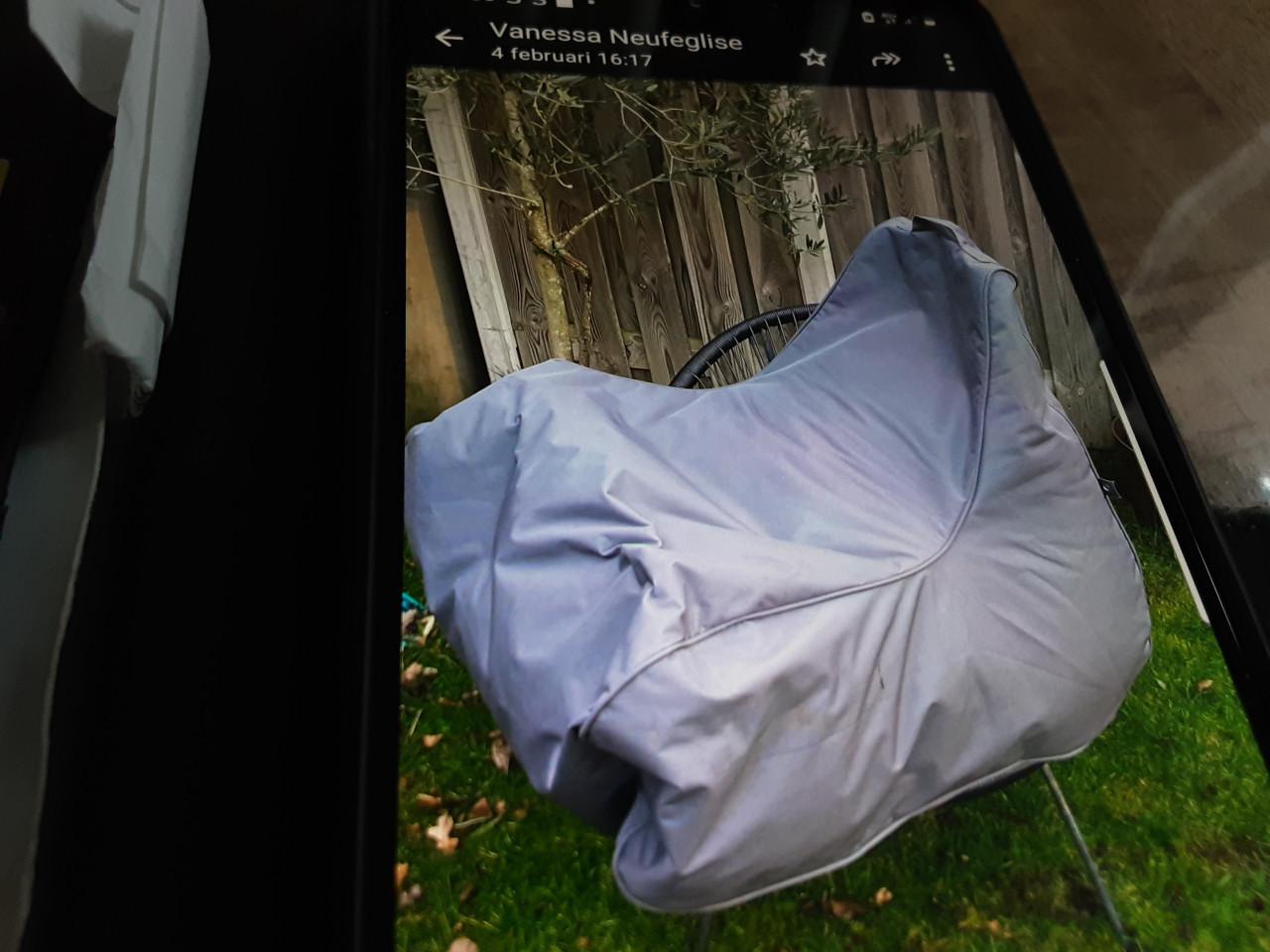 Als nieuw mooie zware zitzak