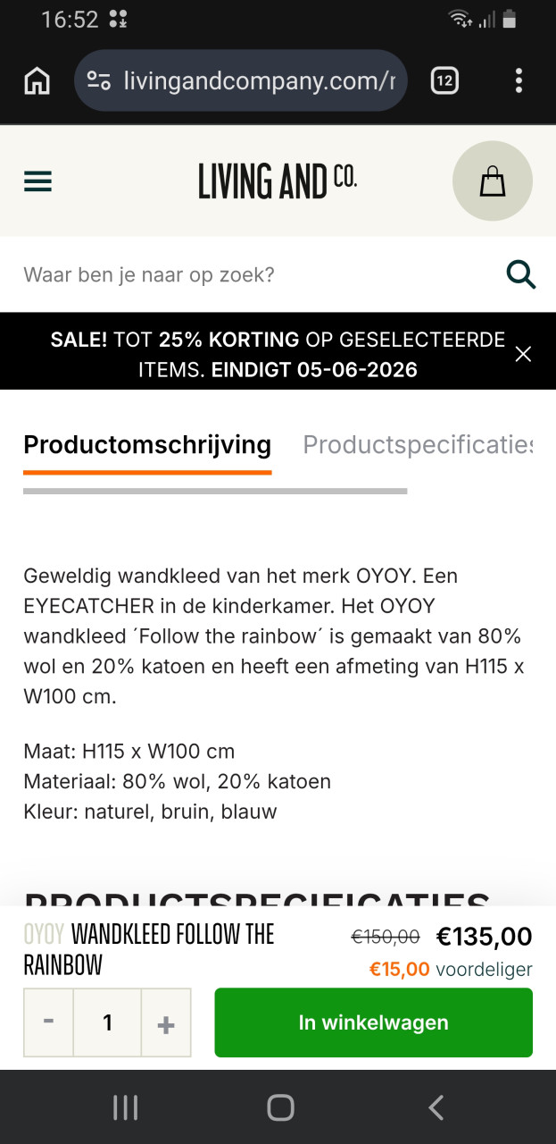 Oyoy living design wandkleed