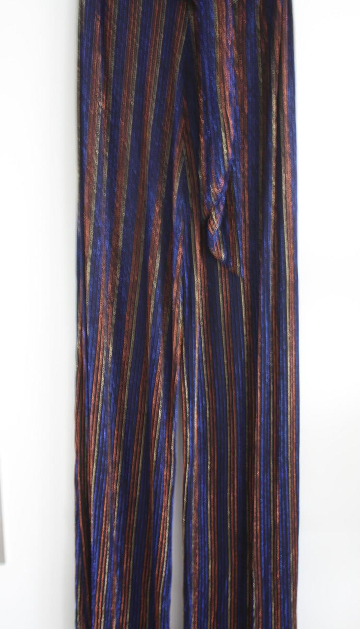 Glitter streep pantalon maat 40
