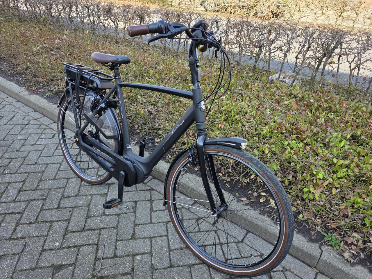 Schitterende Gazelle elektrische heren fiets met Bosch middenmotor