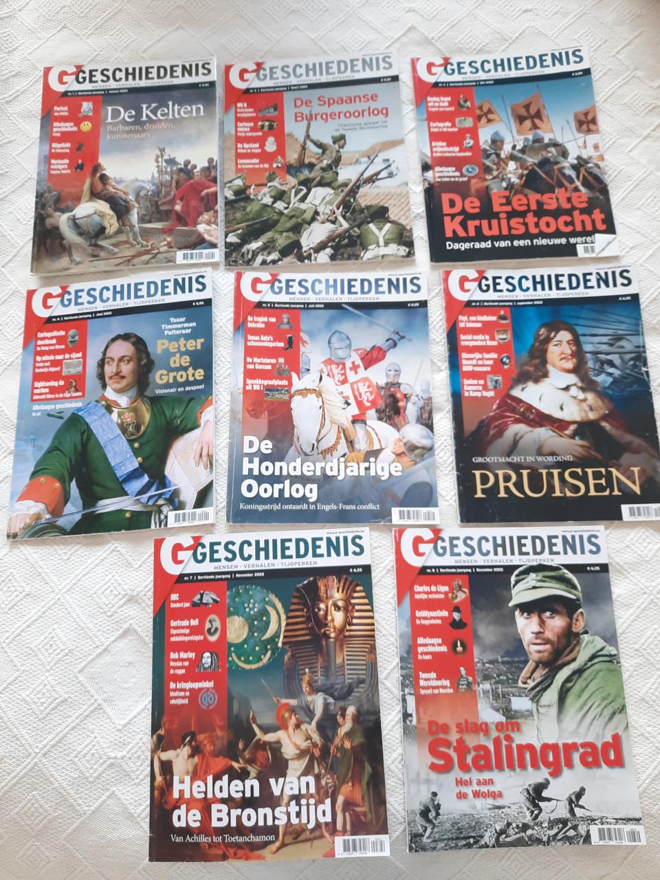 Geschiedenis jaargang 2022