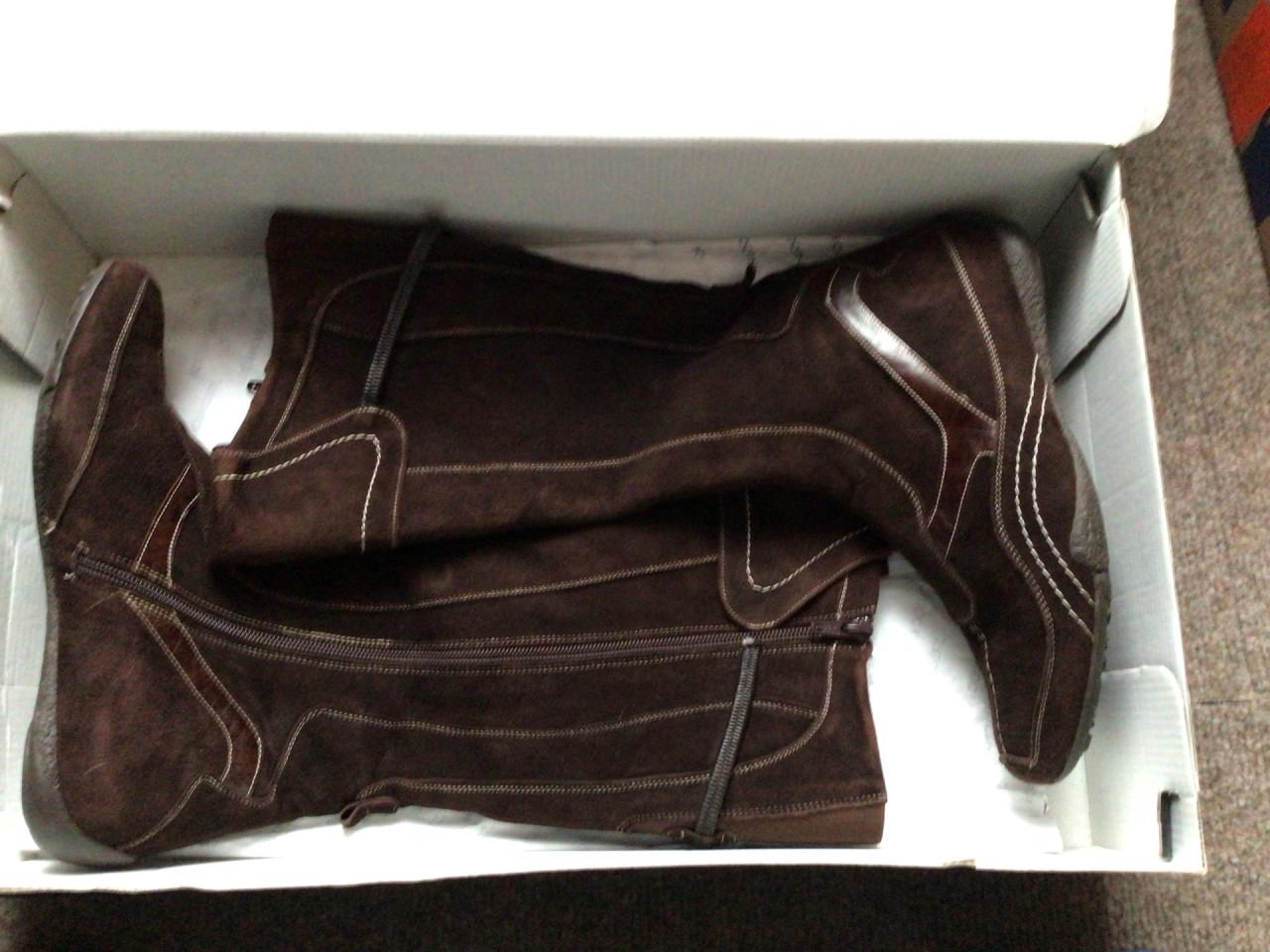 Dameslaarzen suede Footnotes maat 38