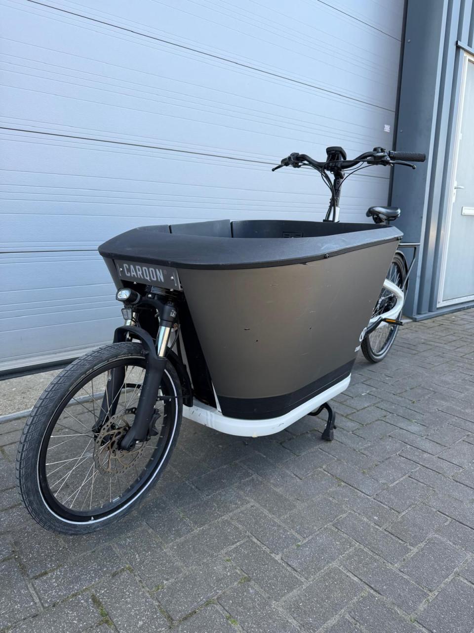 Carqon Classic elektrische bakfiets – slechts 101 km gereden