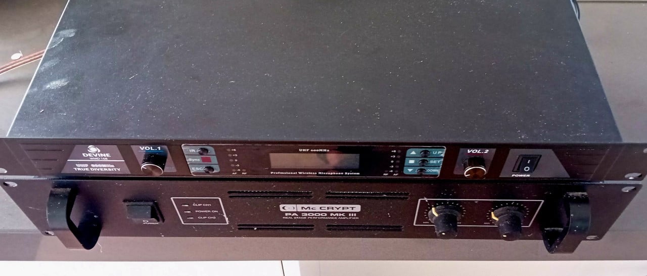 Mc Crypt PA3000MKIII VERSTERKER.DIVINE WMD 168