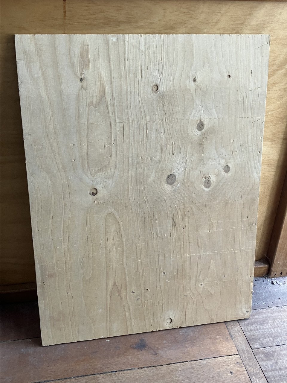 Stevige houten plank
