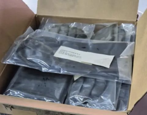 Vredestein Plastic NIEUWE  Werk-Handschoenen  40 PAAR !!!  ( MAAT  9 )