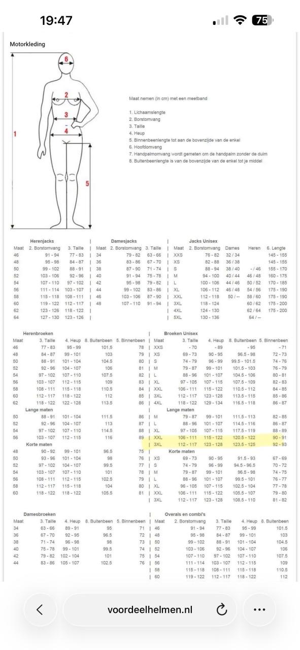 Richa Atlantic Gore Tex L3XL motorbroek