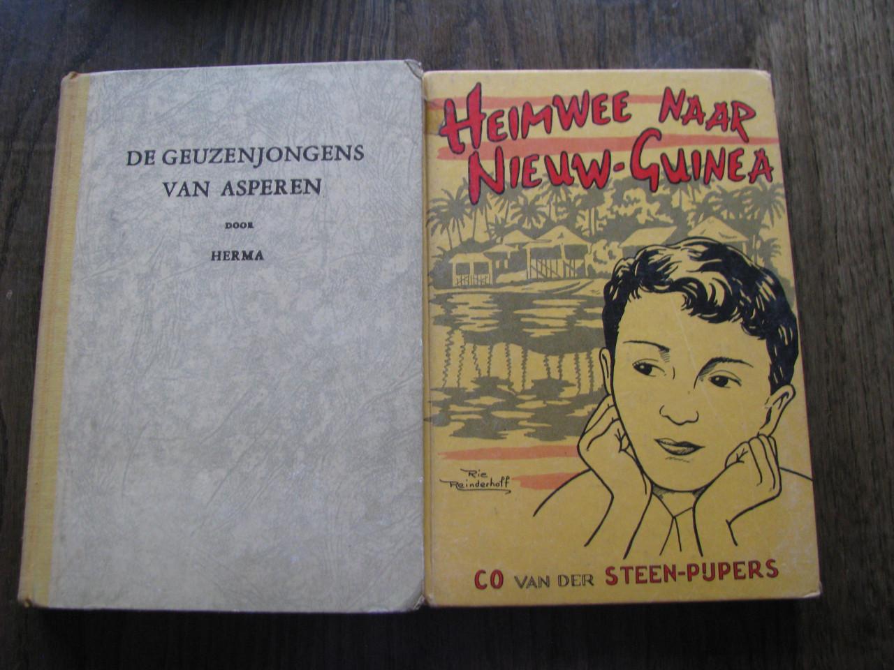 Oude kinderboekjes.