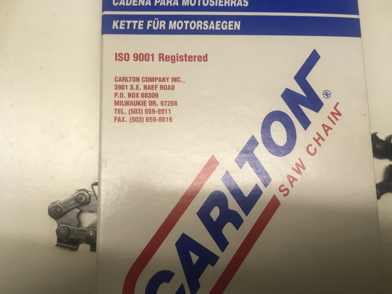 5X zaagketting voor kettingzaag dolmar, husqvarna etc gloednieuw