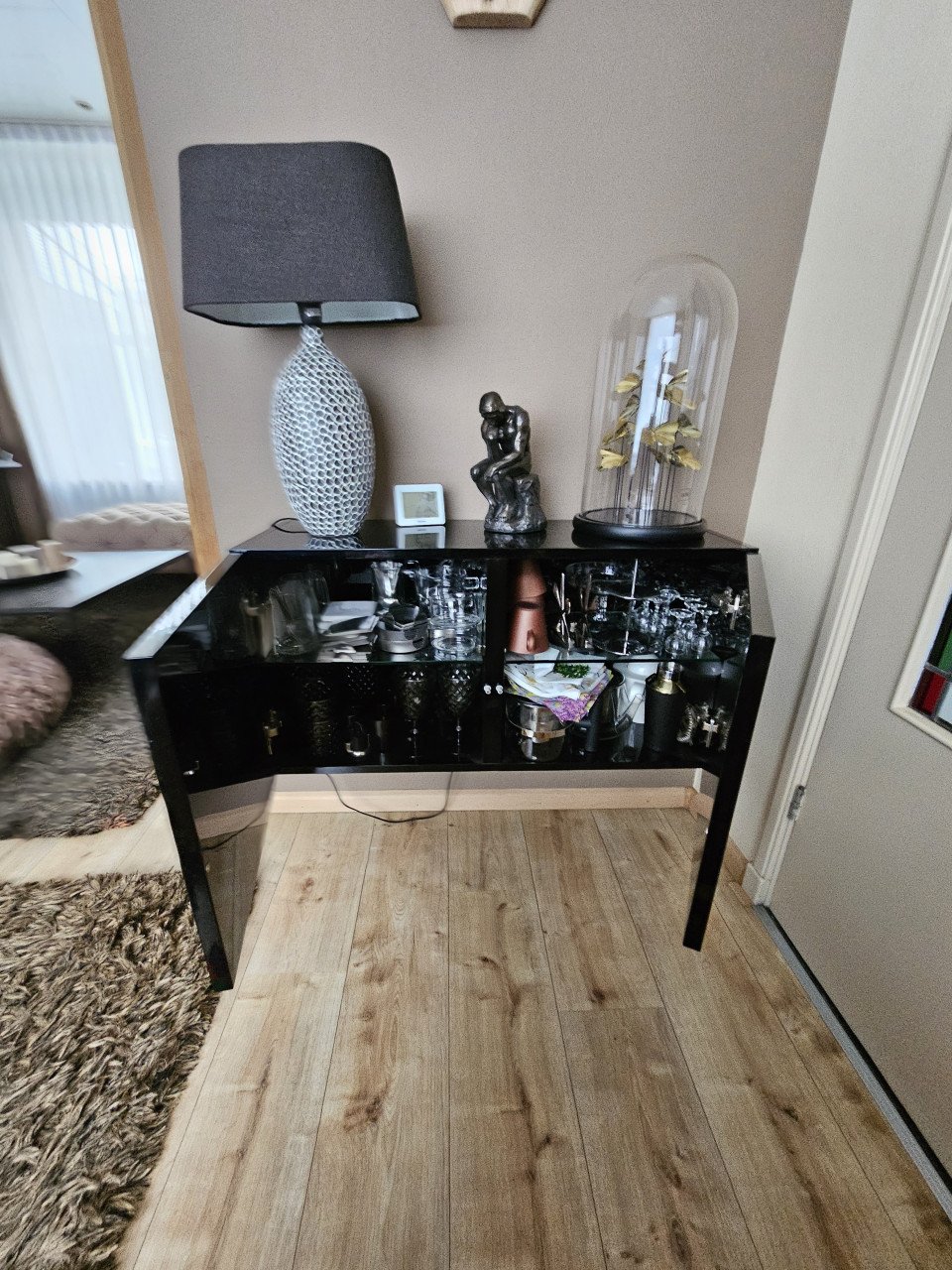 4 hoogglans lakkasten tv meubel