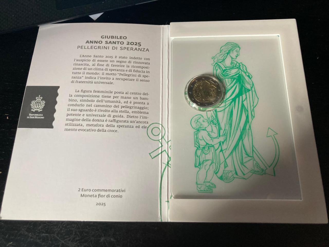 San Marino 2025 2 Euro