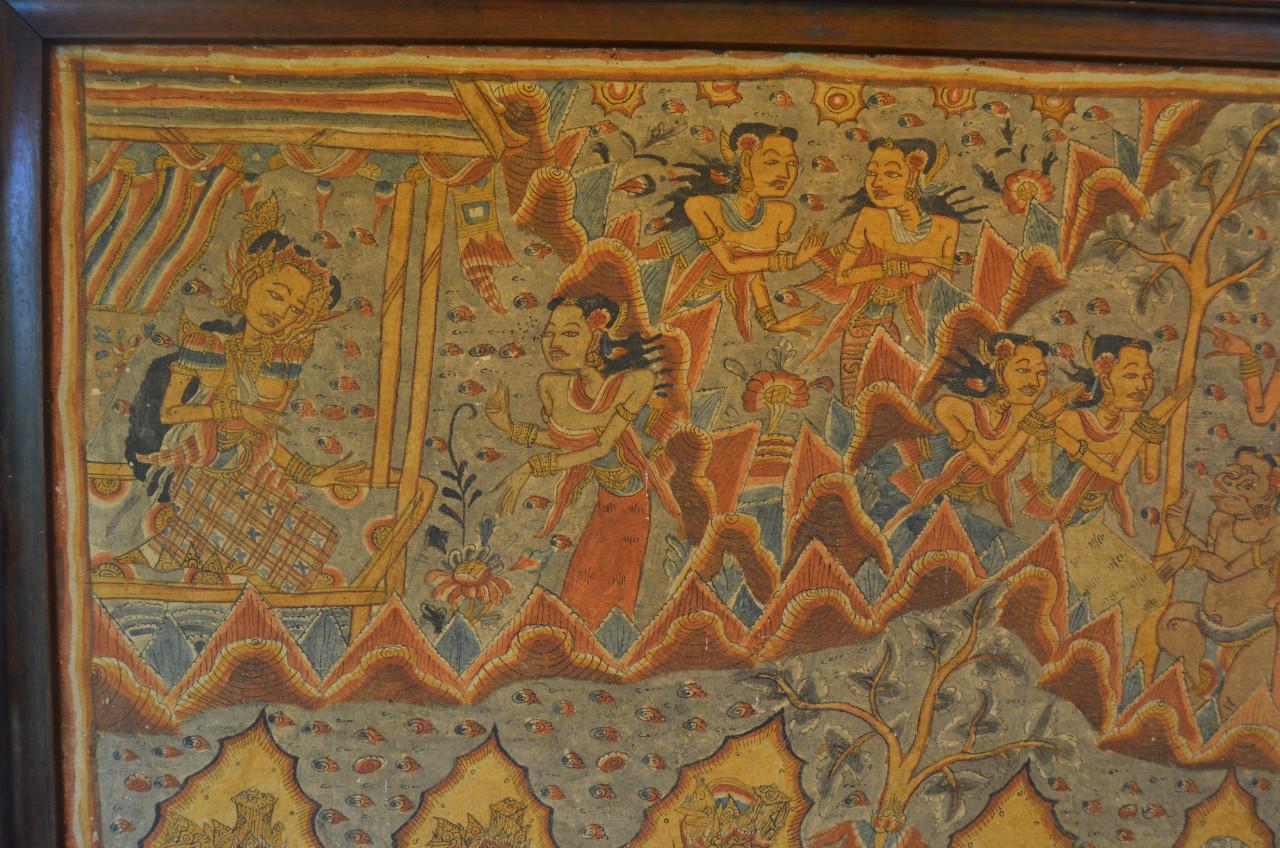 Balinees Kamasan schilderij Ramayana epos