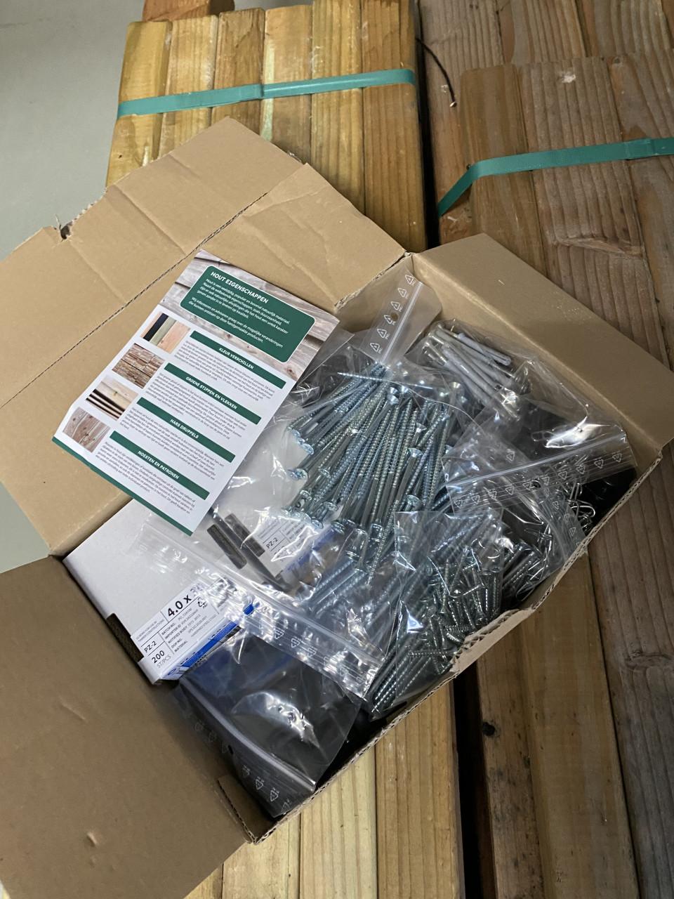 Containerombouw voor kliko nieuw