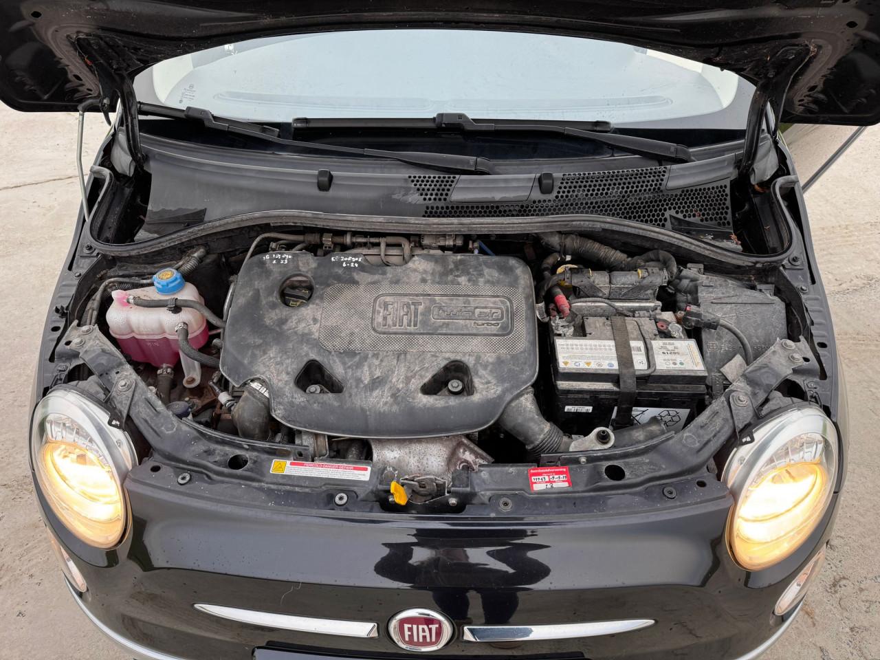 Fiat 500 0.9 85pk Twinair Turbo 2013 Zwart