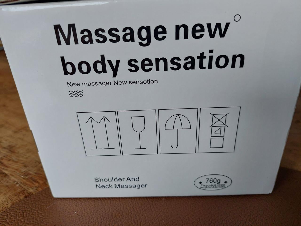 Nieuwe schouder & nekmassage apparaat