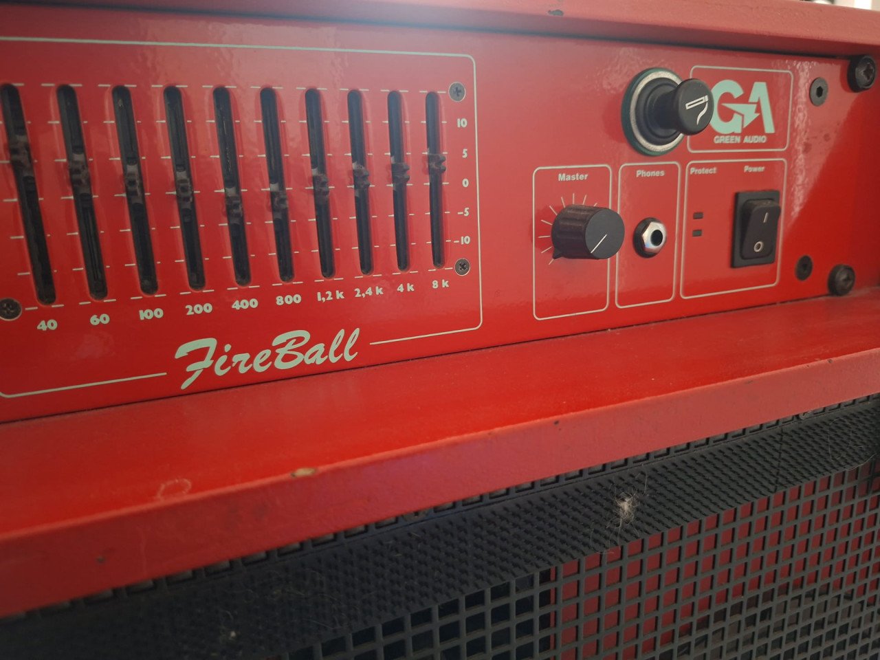 Green Audio Fireball Basversterker serienummer 246
