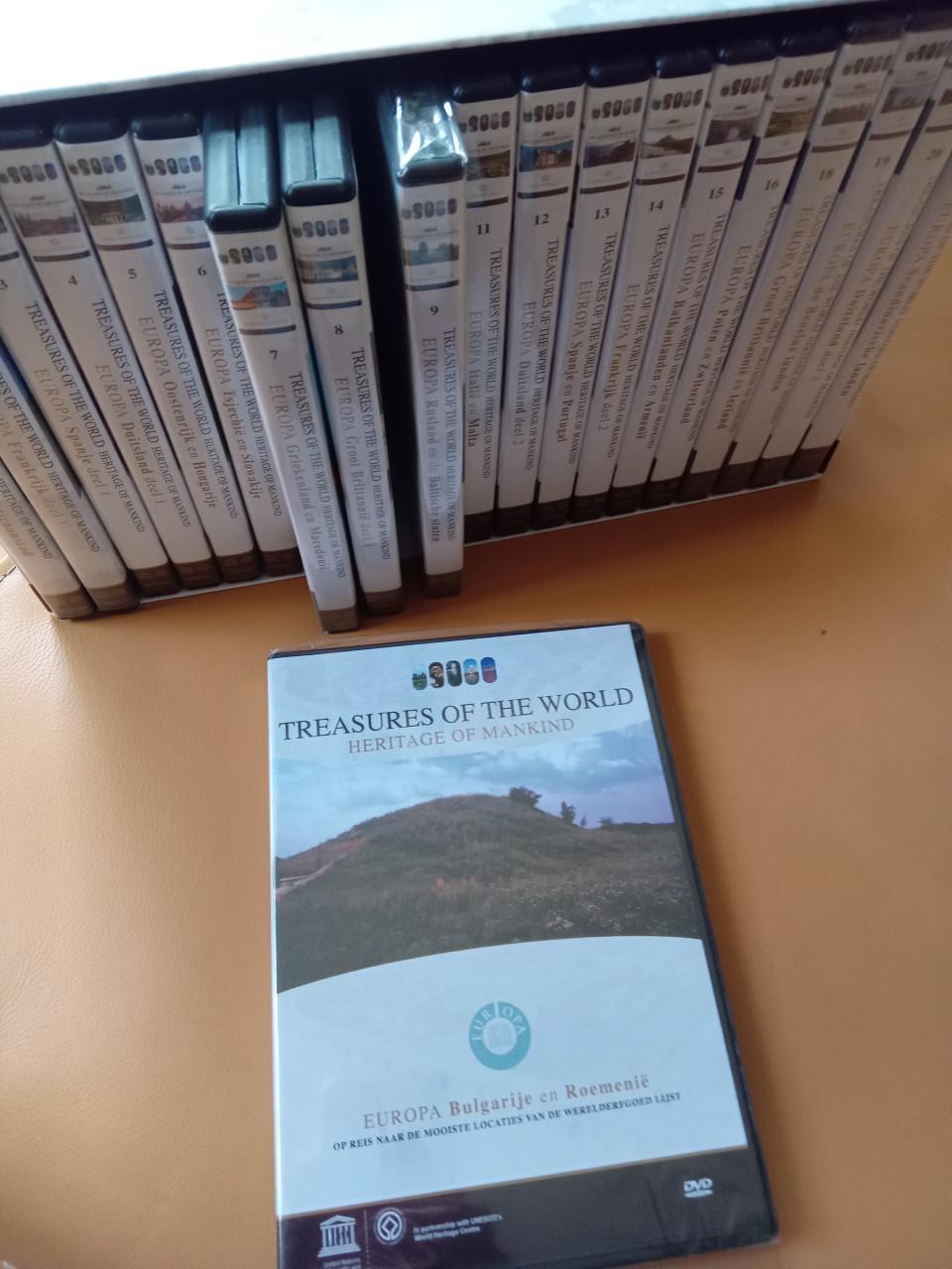 Dvdbox Treasures of the world