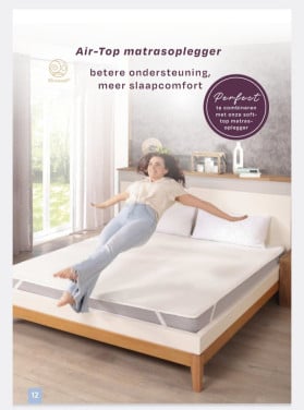 Optidee Air-Top matrasoplegger (matras topper)