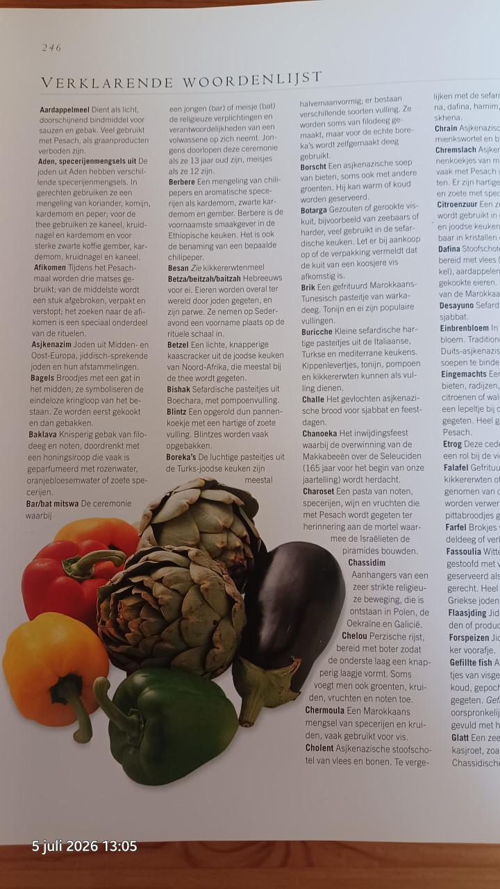 De Traditionale Joodse Keuken