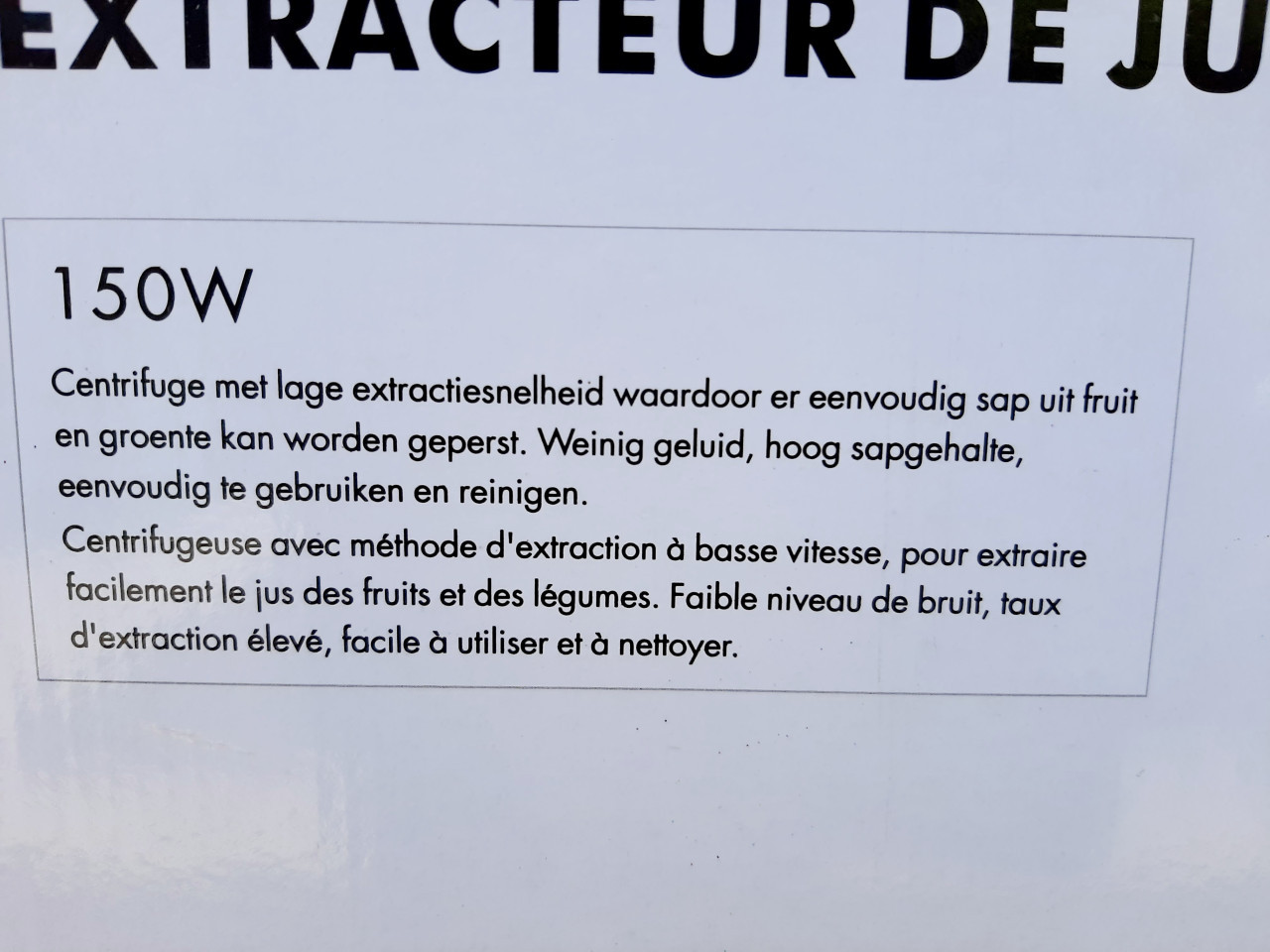 Slow juicer merk watshome