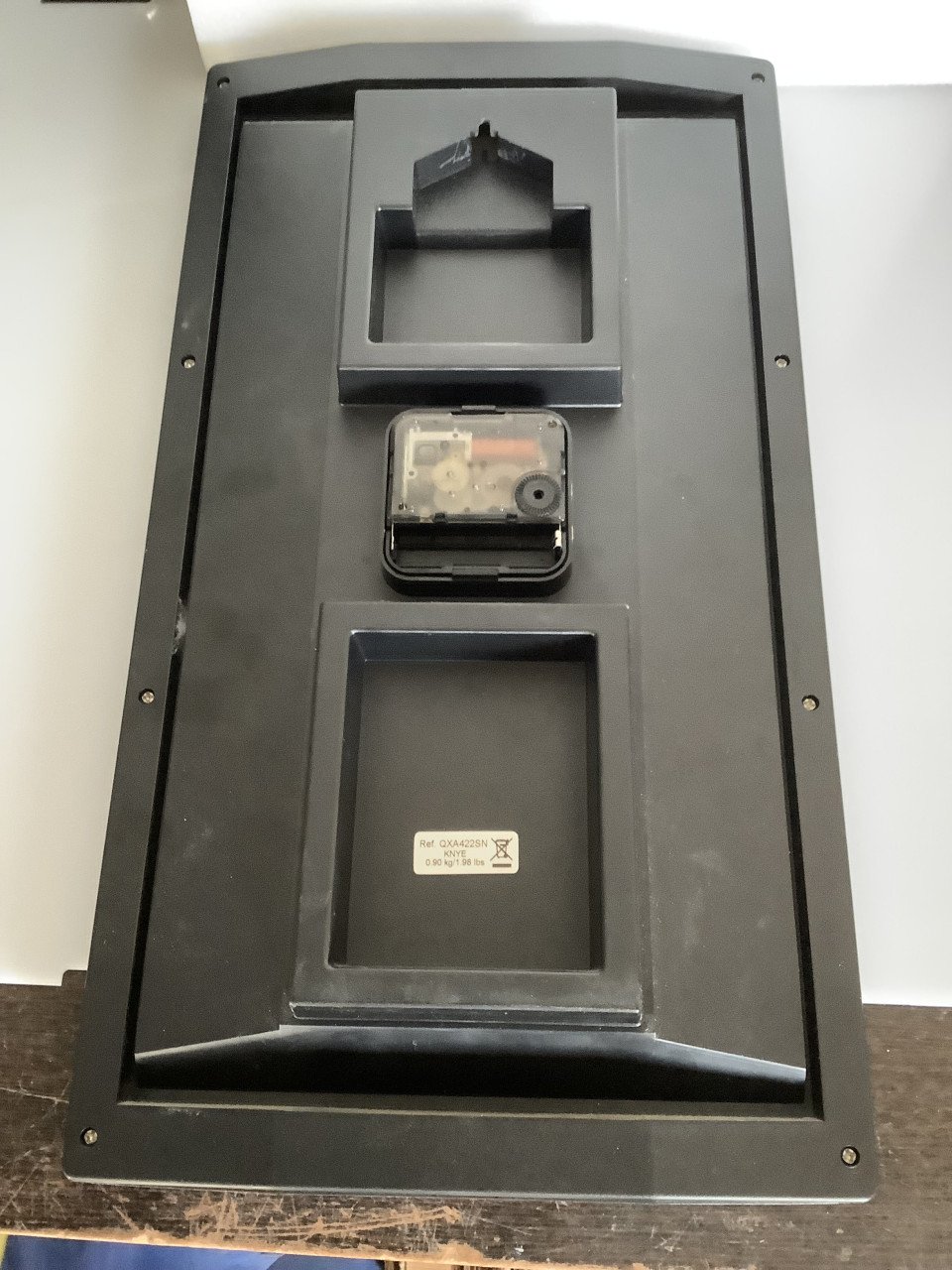 Seiko wandklok, werkend op batterij.