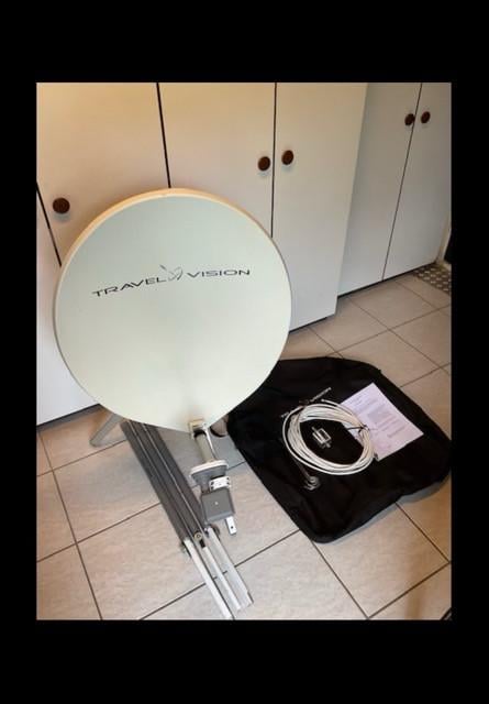 Complete set voor satelliet tv-ontvangst