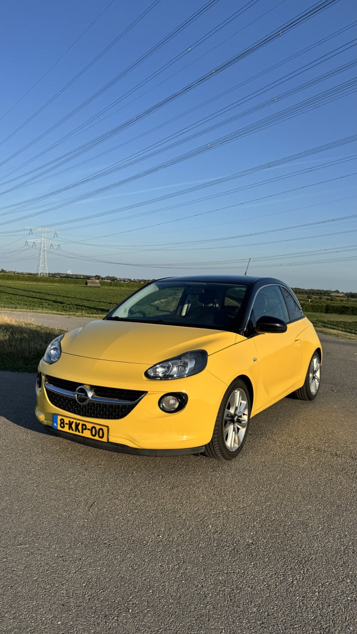 Opel Adam 1.4 | Geel | Cruise Control | Airco | Bluetooth | APK 17-02-2026