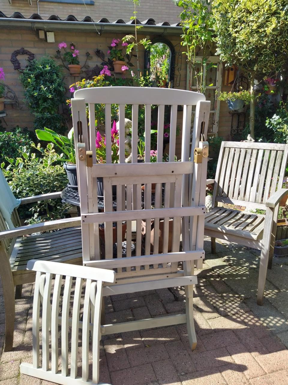 Hardhouten Deck chair