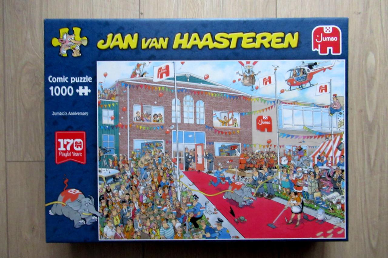 Jan van Haasteren legpuzzel 1000 st Jumbo's anniversary