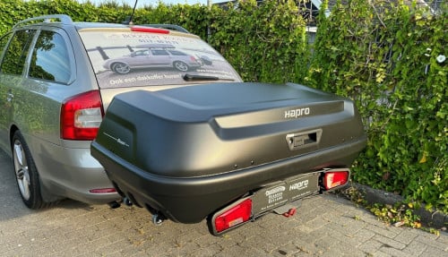 Trekhaakkoffer te huur ruim 420 liter extra bagageruimte