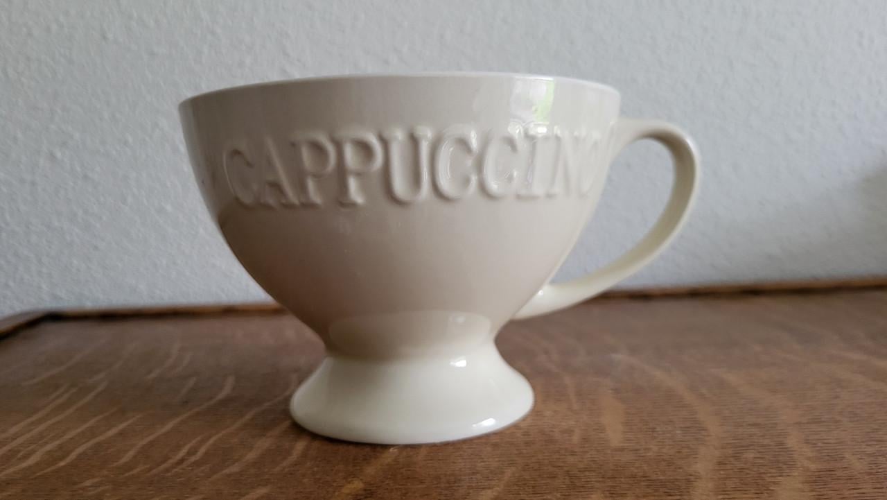 XL cappuccino kop - NIEUW