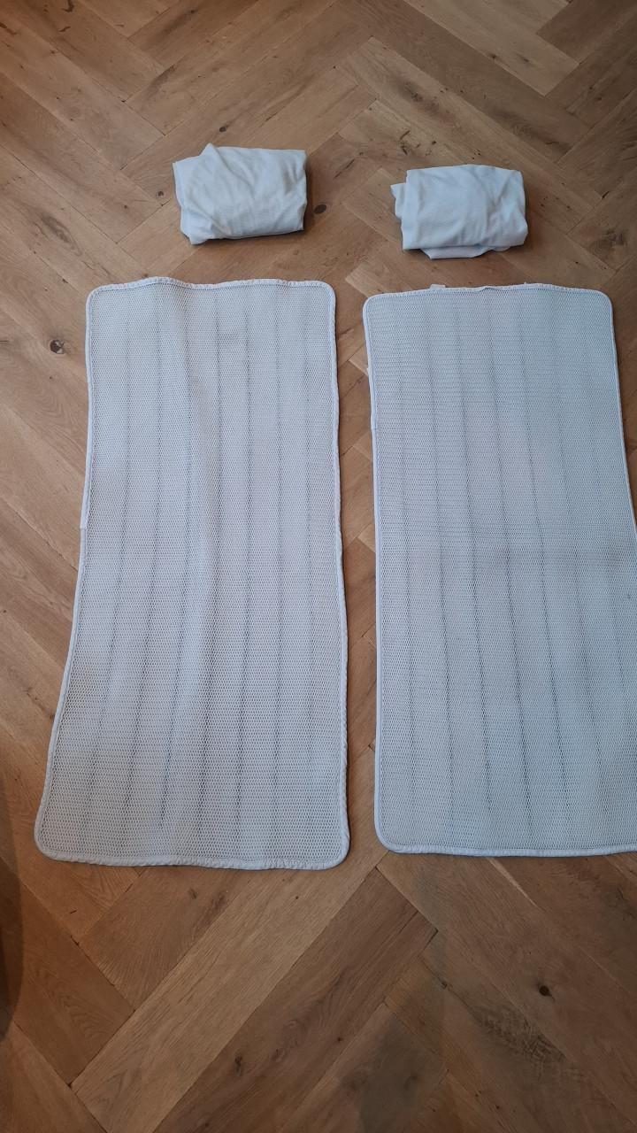 Aerosleep 2x marasbeschermer en 2x aerosleep matrashoes ledikant 120×60 cm
