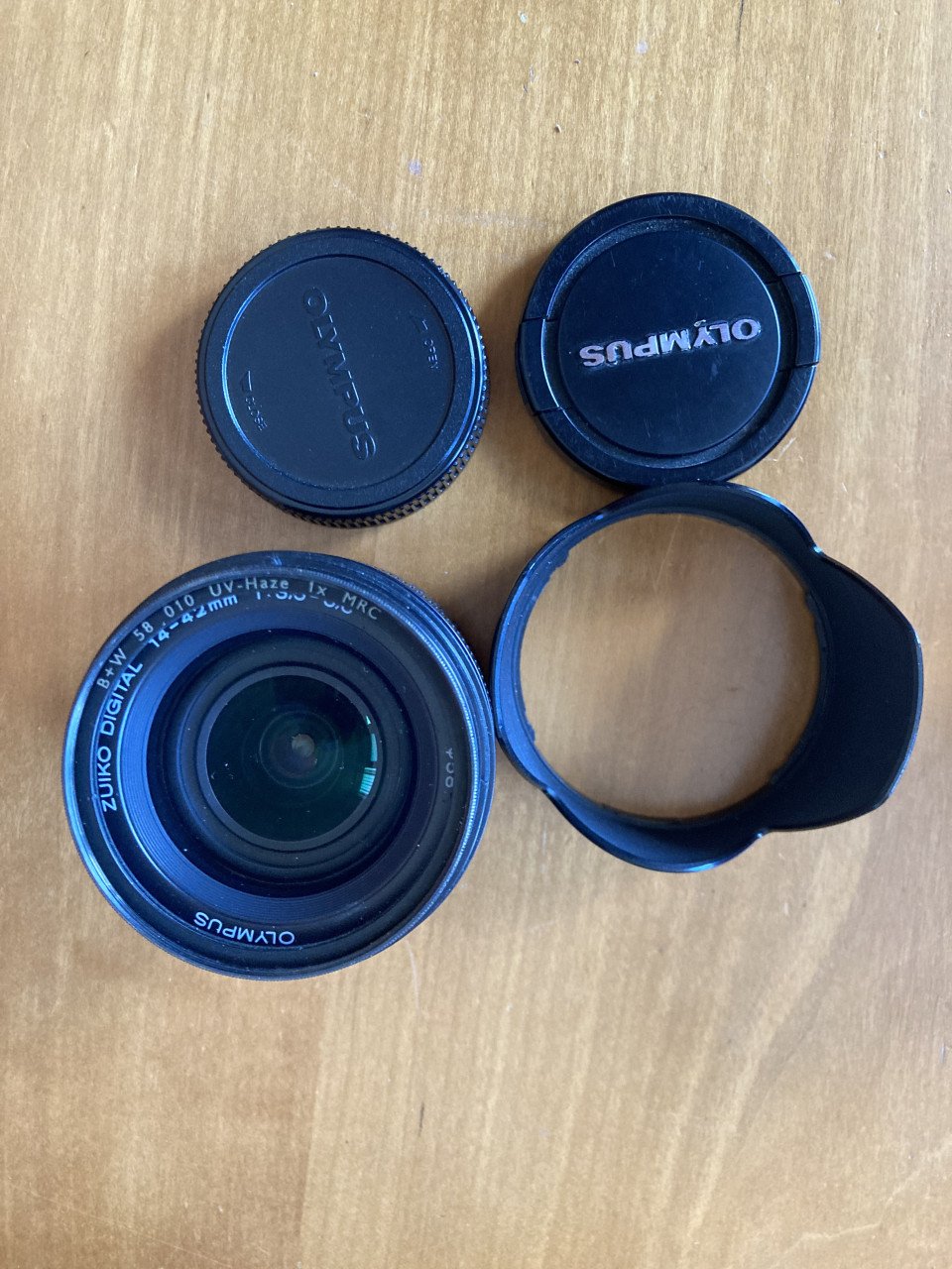 Standaard objectieven Olympus 4/3