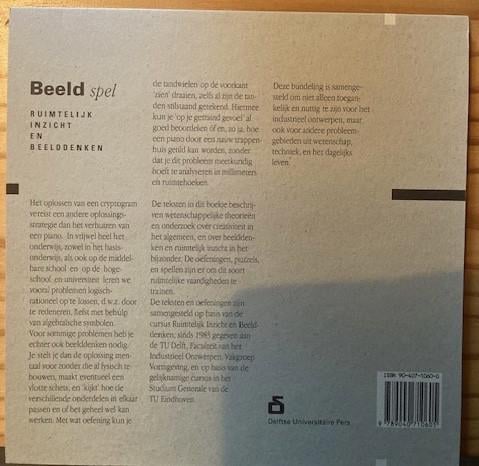 Boek, titel: 'Beeldspel'