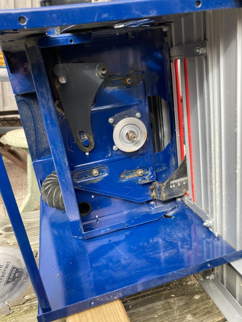 Cirkelzaag tafel Topcraft zgan