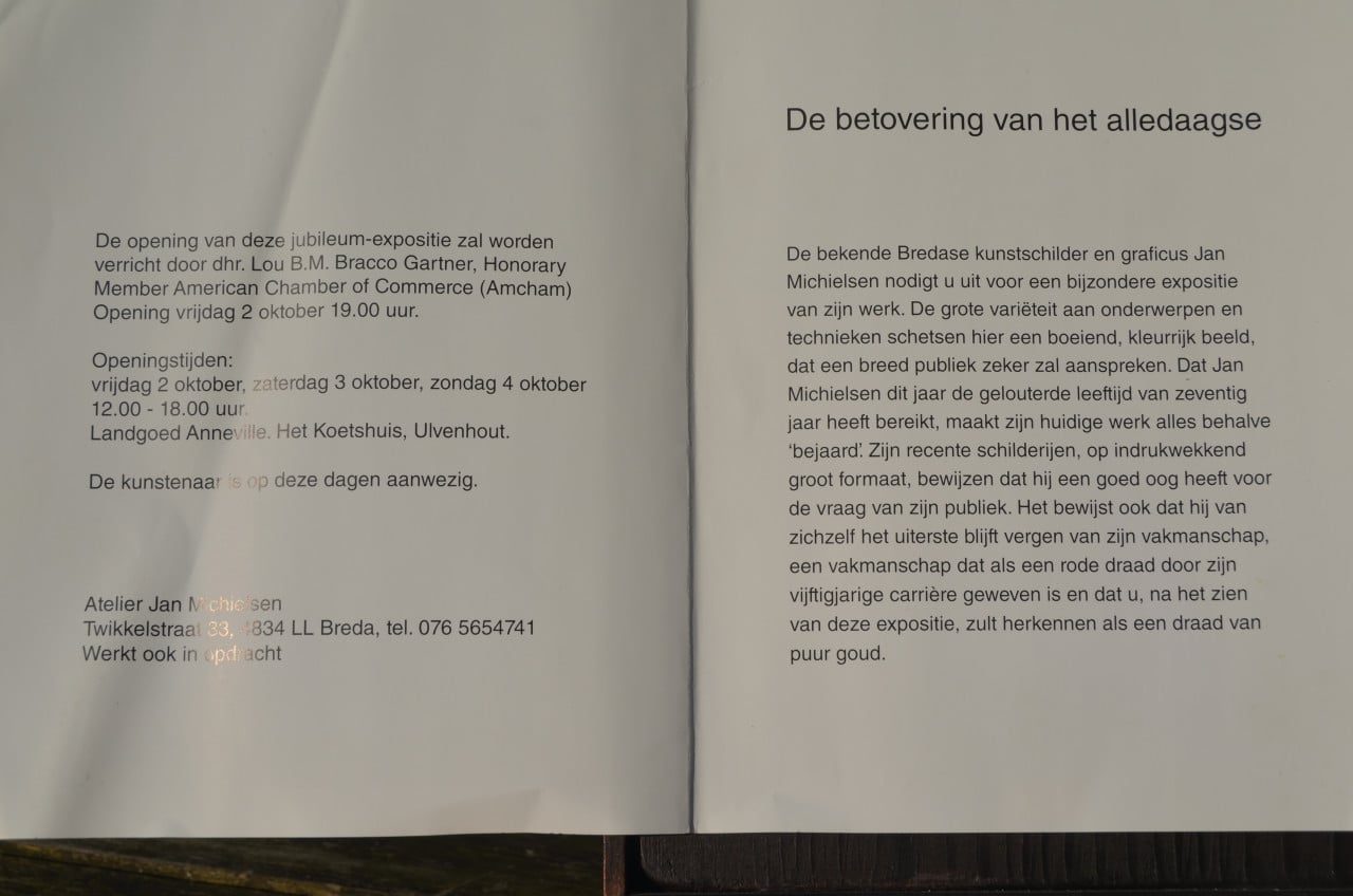 Icoon Jan Michielsen in goede staat