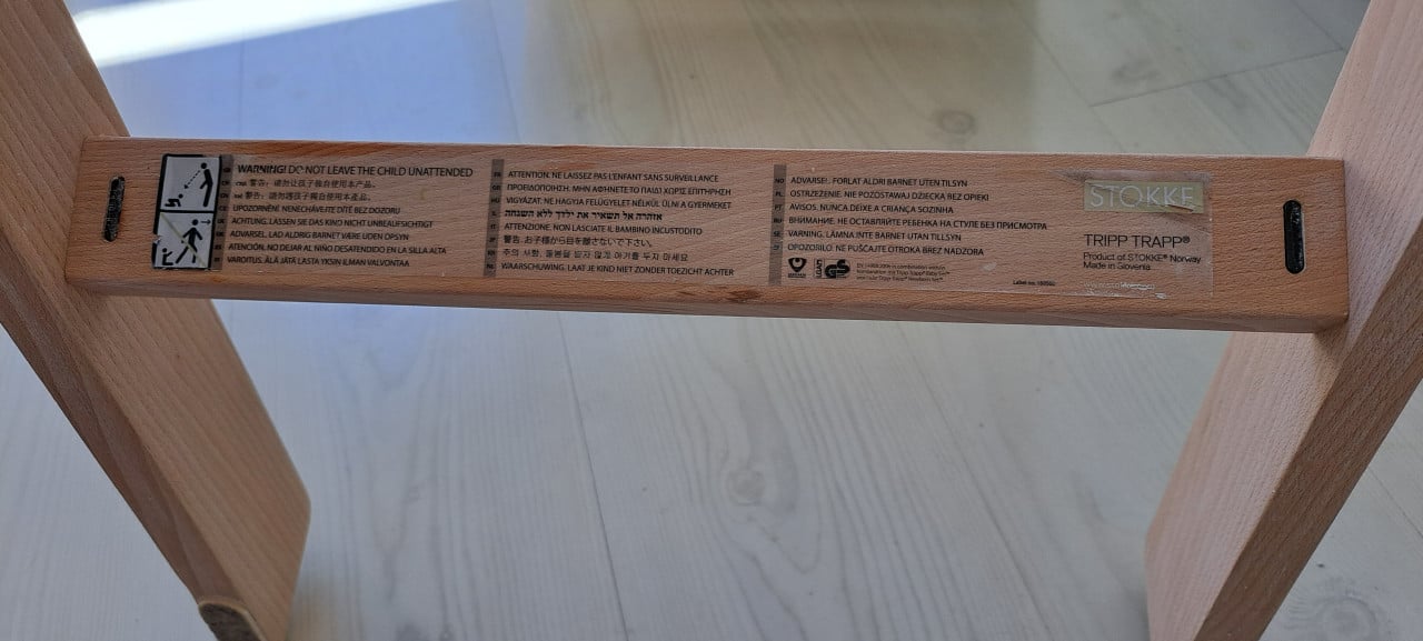 Stokke kinderstoel