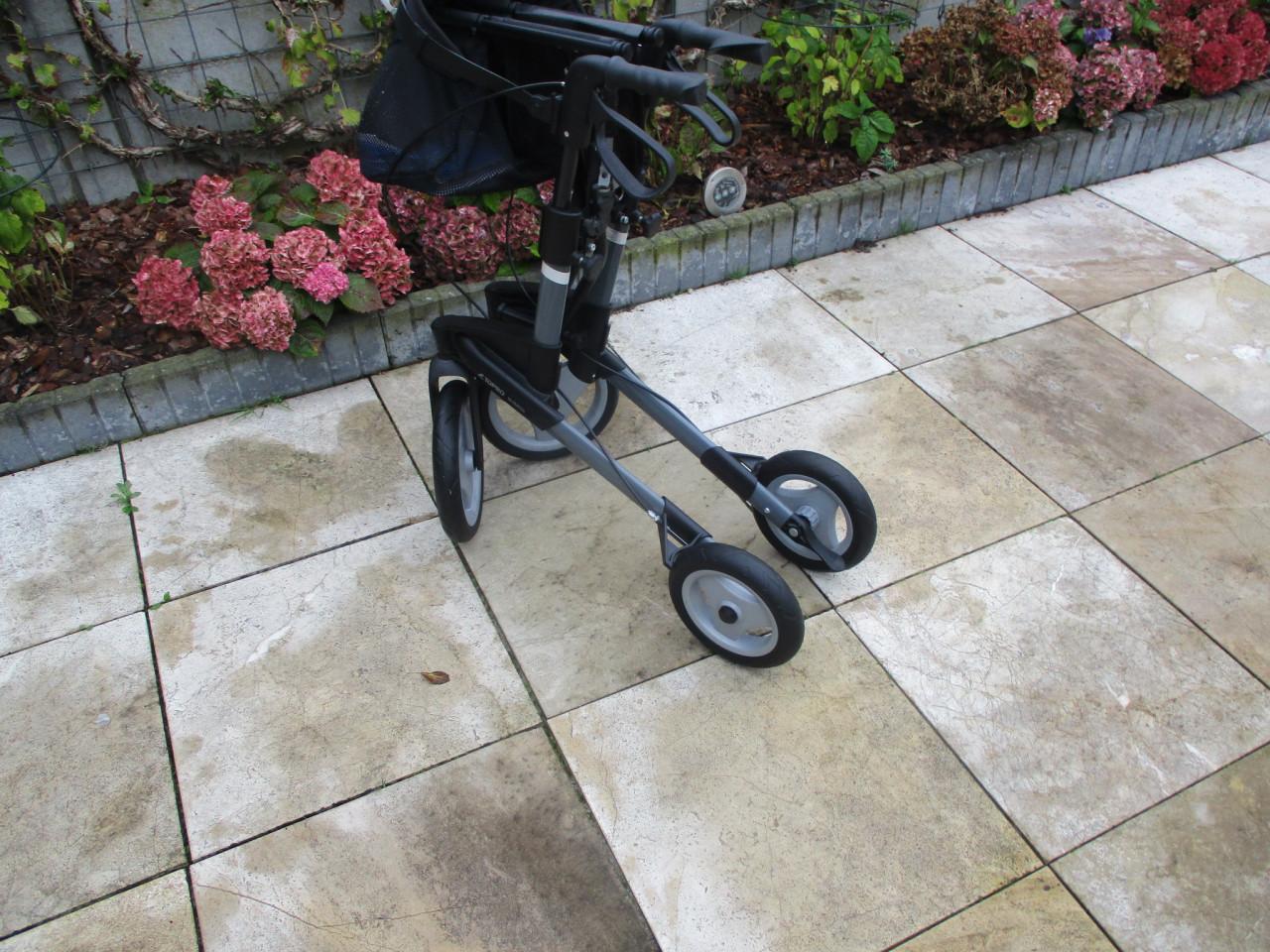 Zgan Topro Olympos opvouwbare lichtgewicht rollator met grote Softwielen