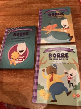 3 stuks Borre boekjes